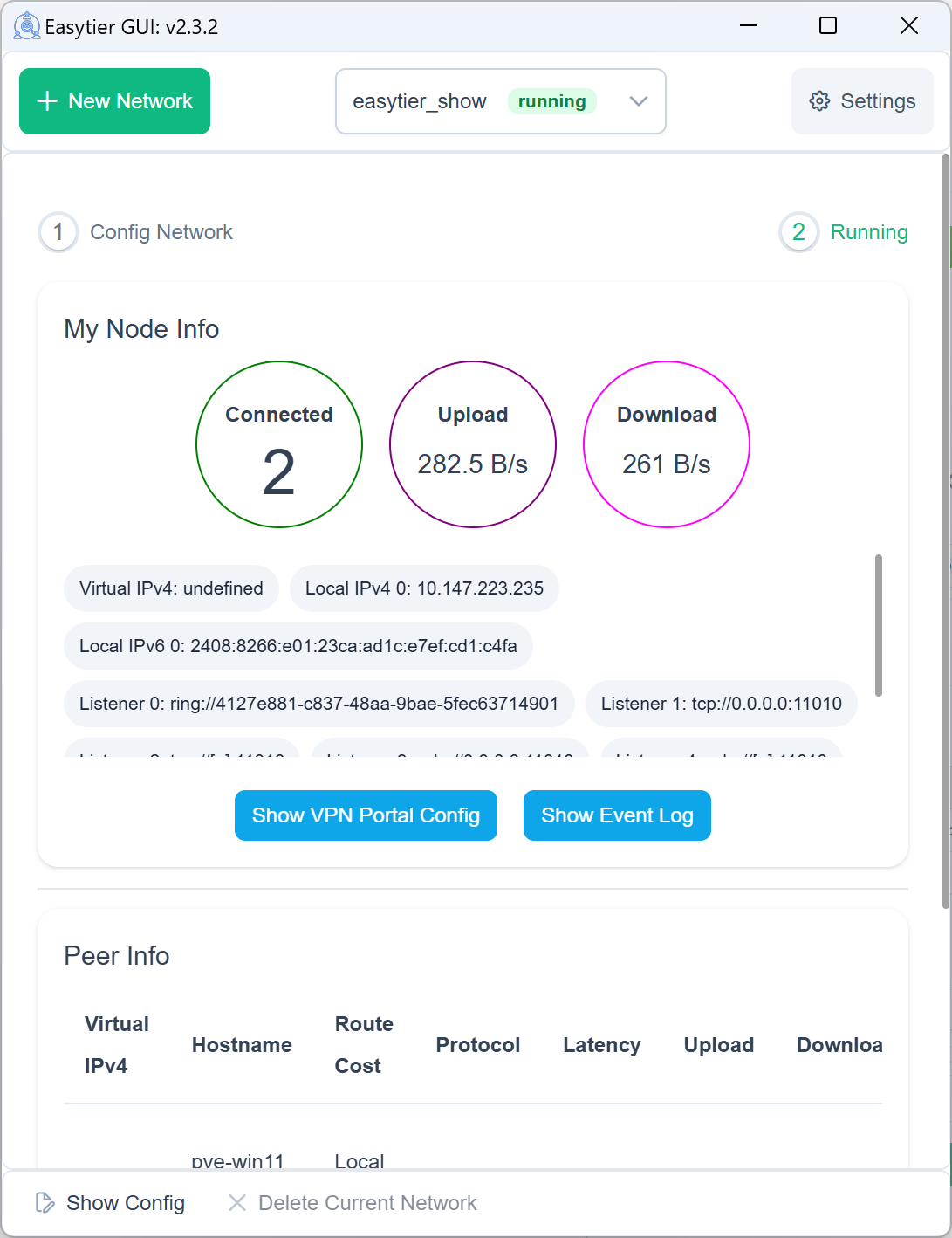 running page
